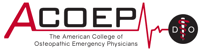 American College of Osteopathic Emergency Physicians Logo